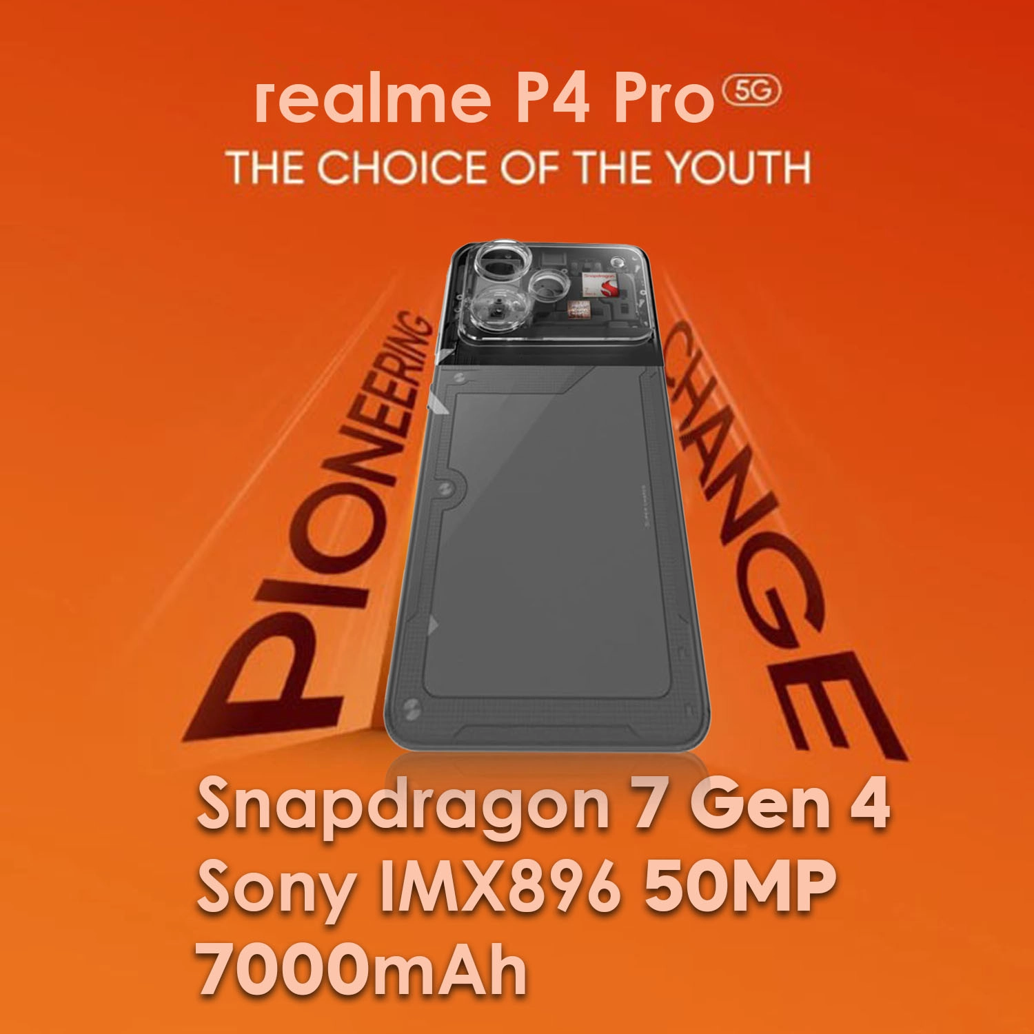 Realme P4 Pro ảnh rò rỉ