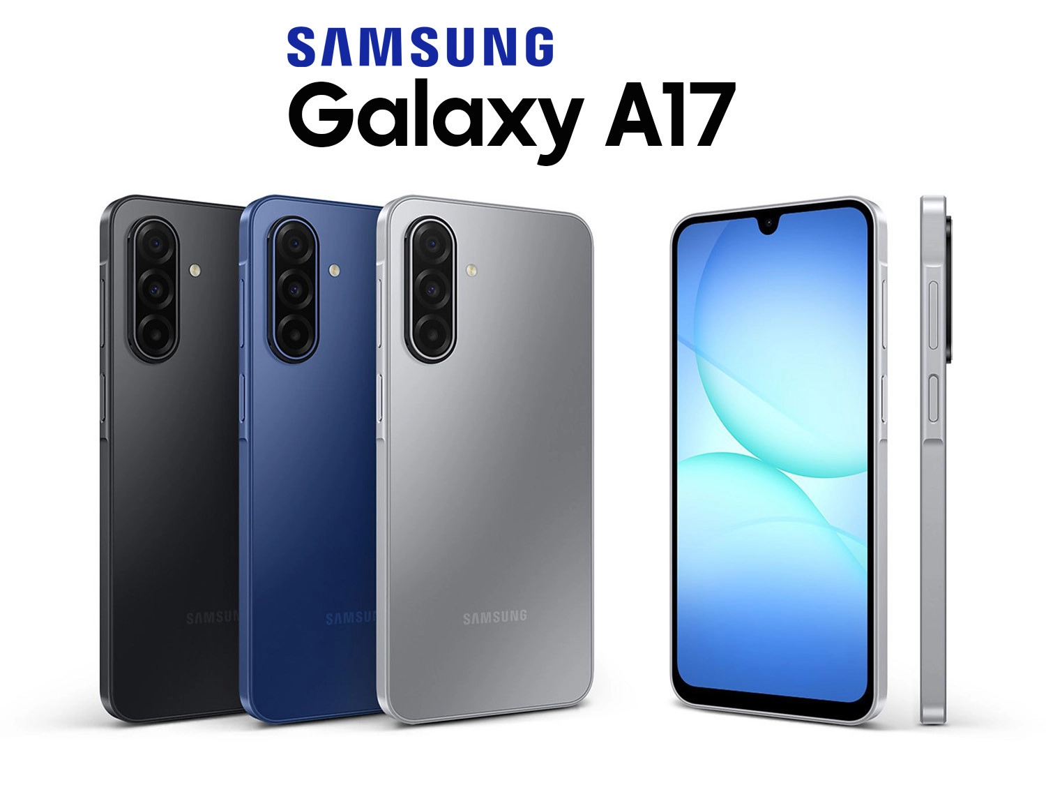 Samsung Galaxy A17 Chính hãng với 3 màu sắc