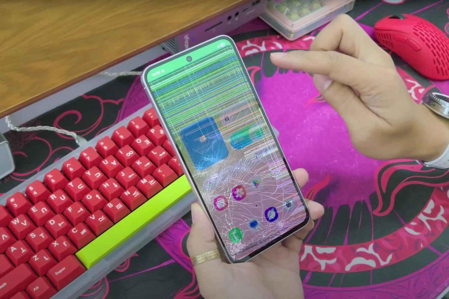 Thay màn hình Samsung Galaxy A56, Dấu hiệu cần thay màn hình Samsung Galaxy A56