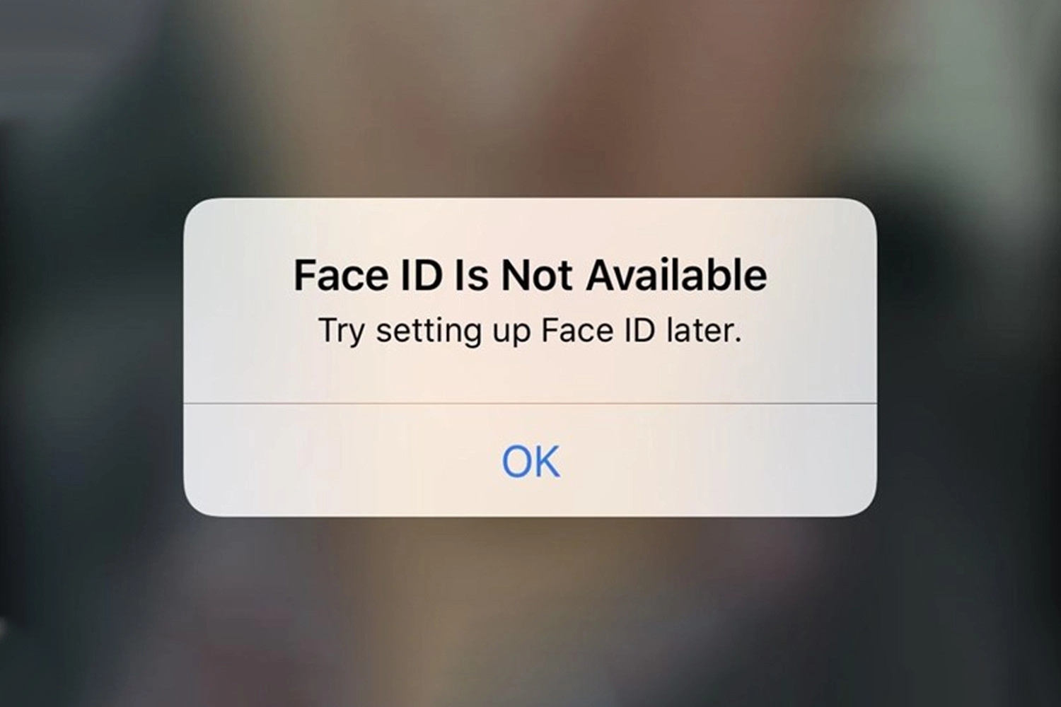 Sửa Face ID iPhone 17, dấu hiệu