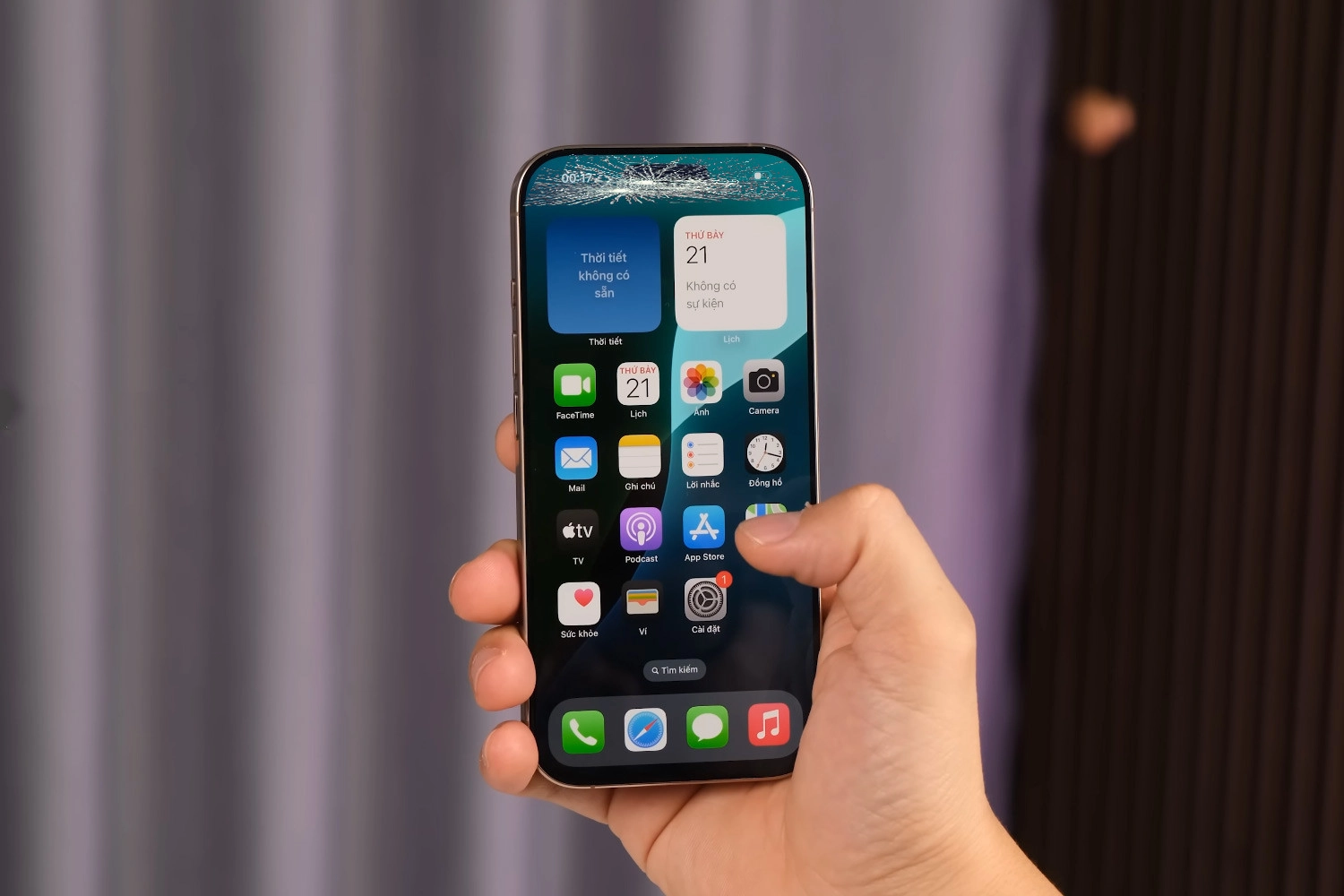 Sửa Face ID iPhone 17, nguyên nhân