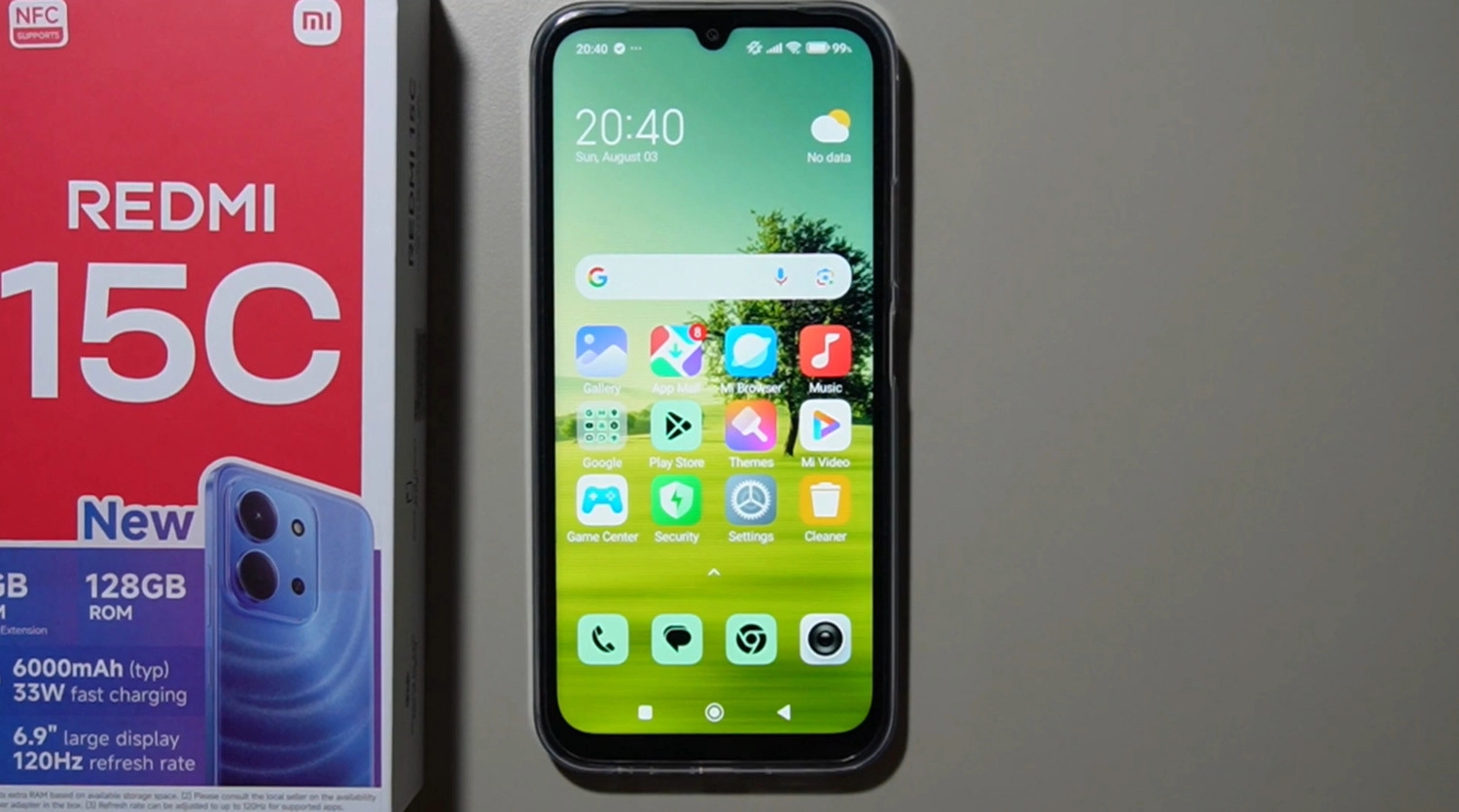 Thông số kỹ thuật của Xiaomi REDMI 15 5G