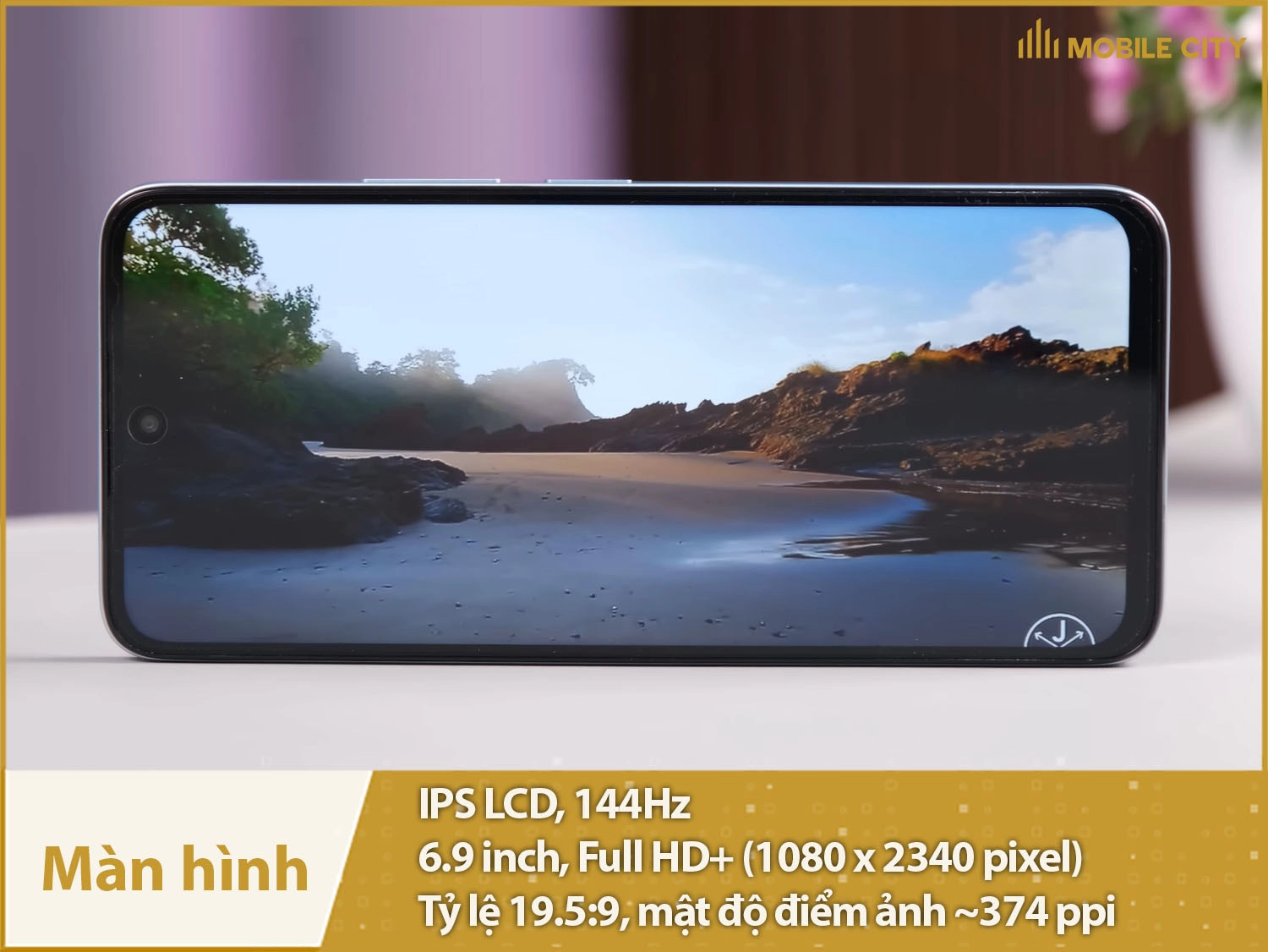 Màn hình 6,9 icnh LCD 144Hz Full HD+