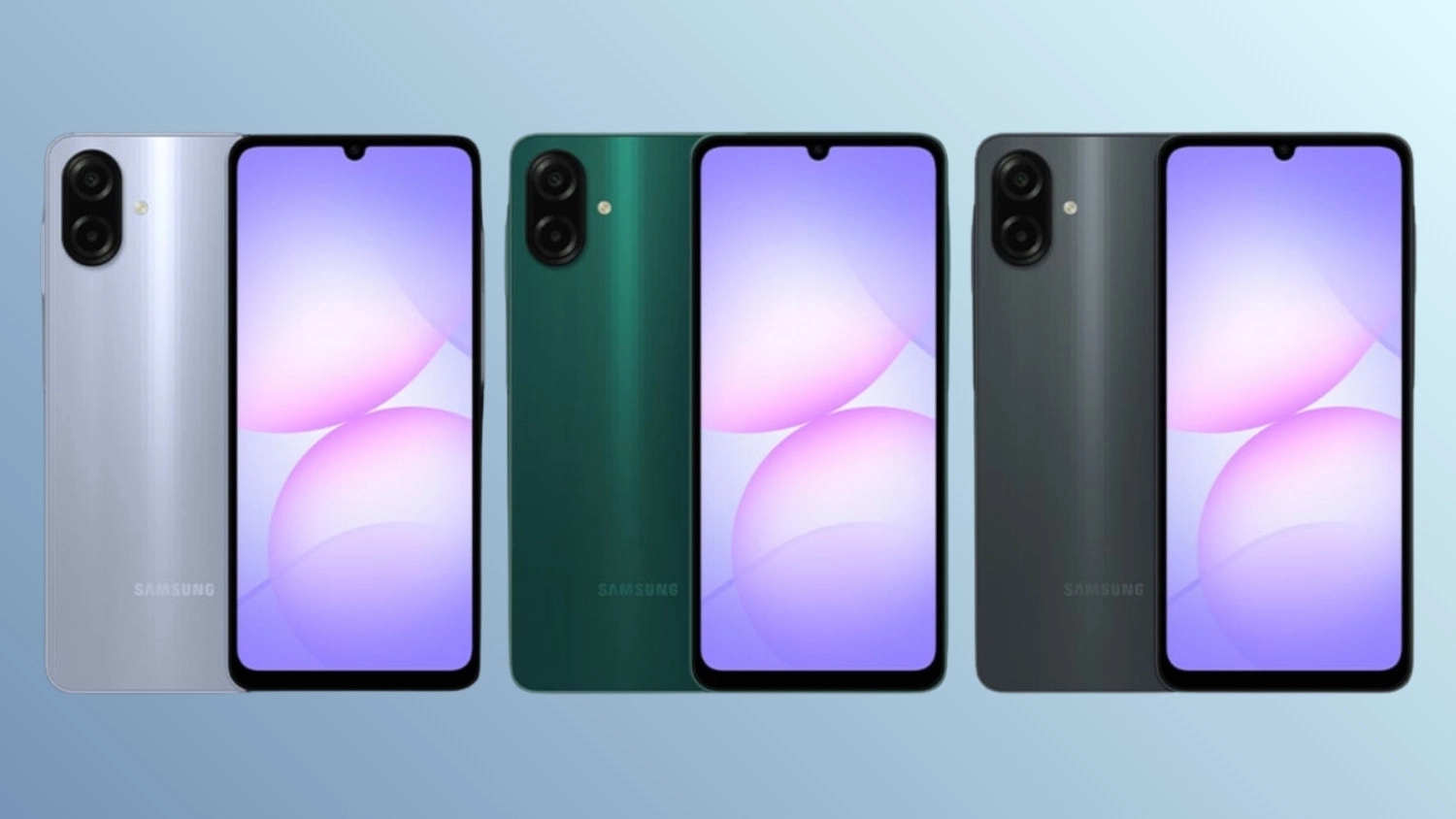 Các màu sắc Samsung A07