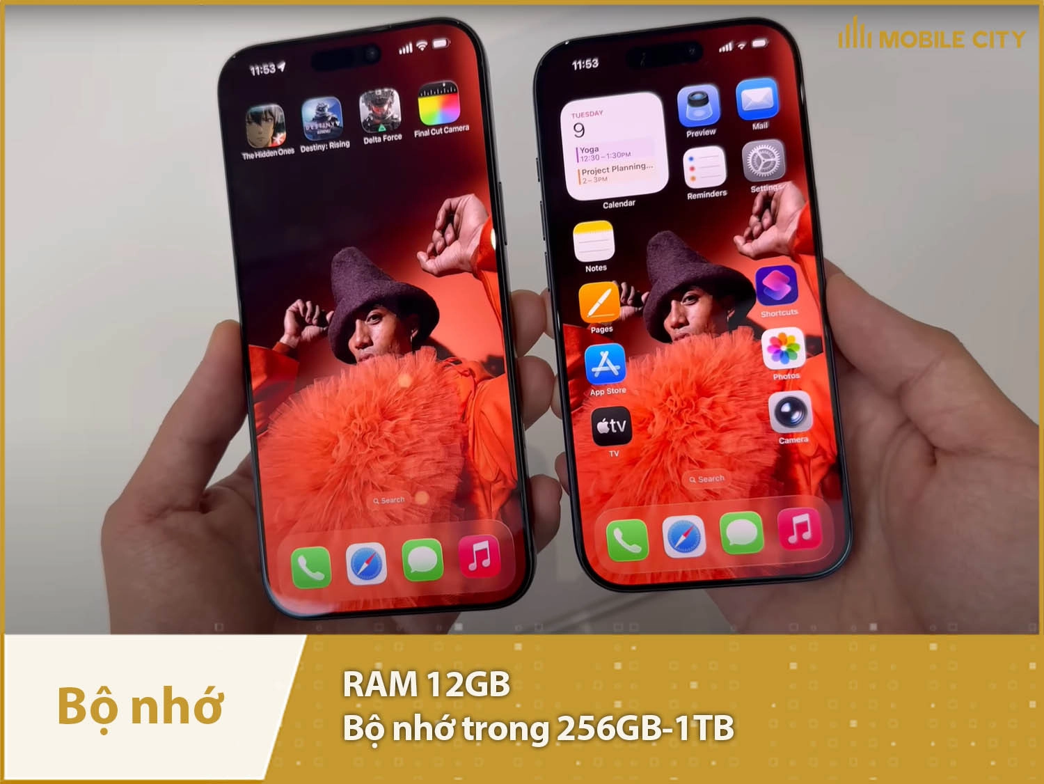 iPhone 17 Pro Max có 3 phiên bản dung lượng: 256GB, 512GB và 1TB