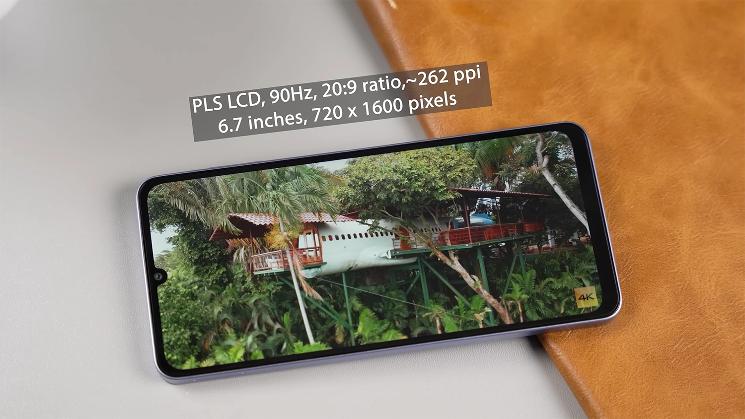 Màn hình Samsung Galaxy A07 sắc nét