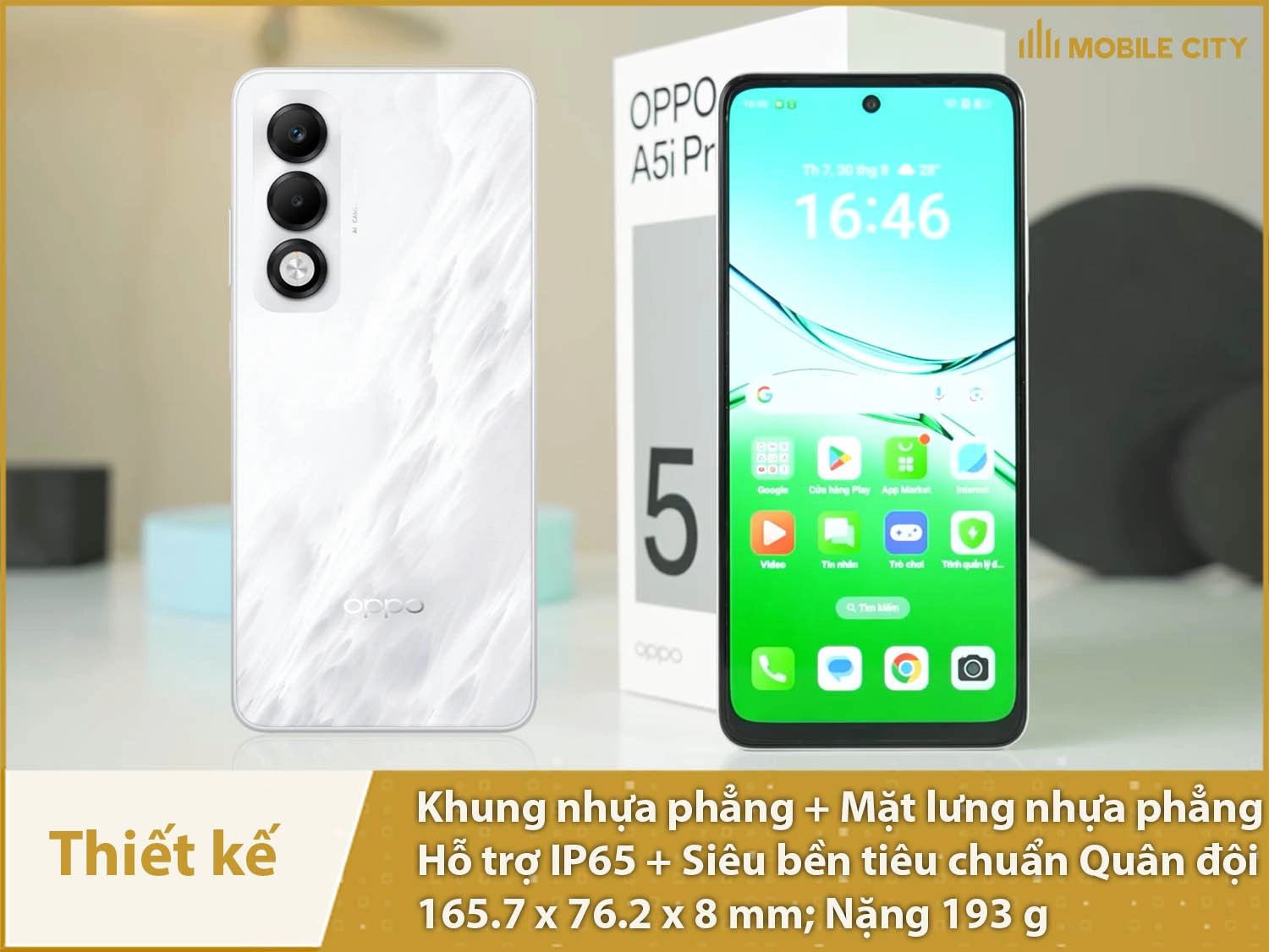 Thiết kế sang trọng, tinh tế siêu bền
