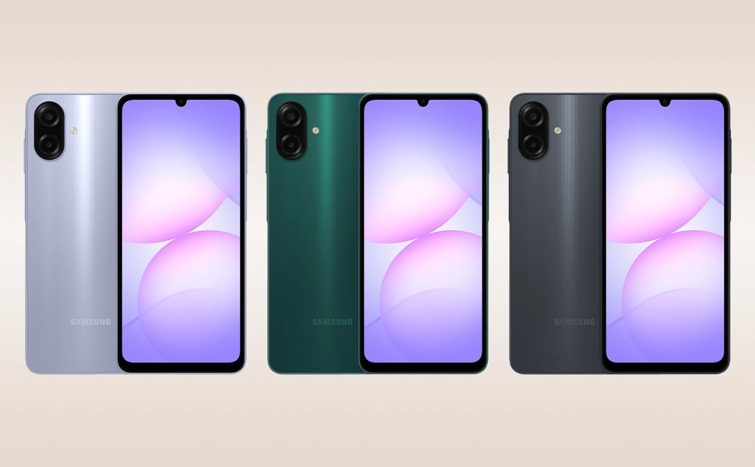 Các màu sắc Samsung Galaxy A07