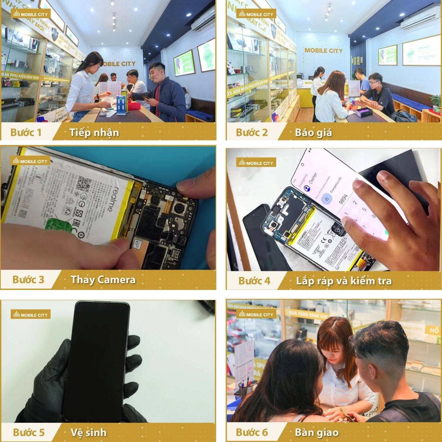 Thay Camera Realme 14T, Quy trình thay Camera Realme 14T chuẩn xác nhất