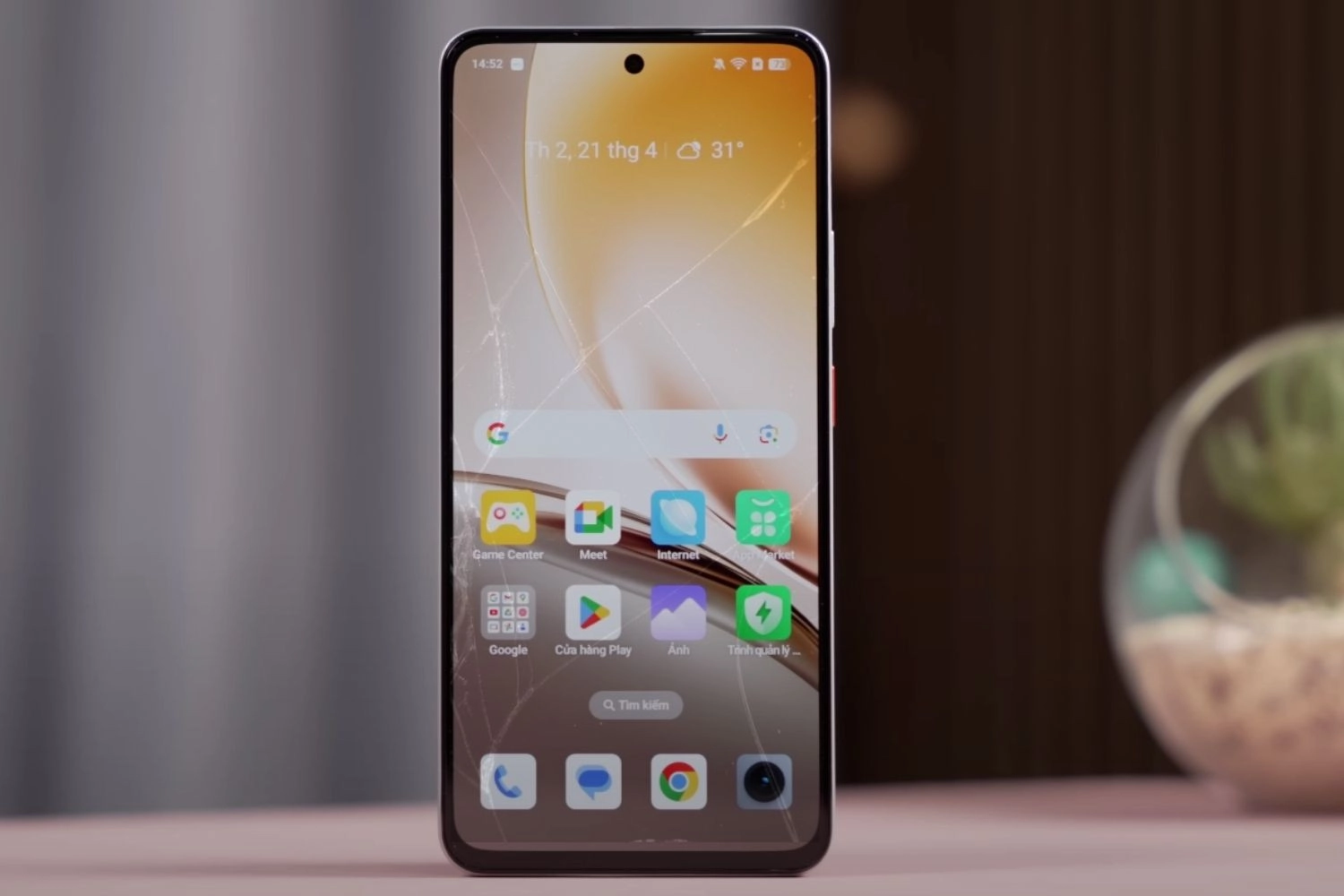 Thay màn hình Realme 14T, Dấu hiệu cần ép kính Realme 14T