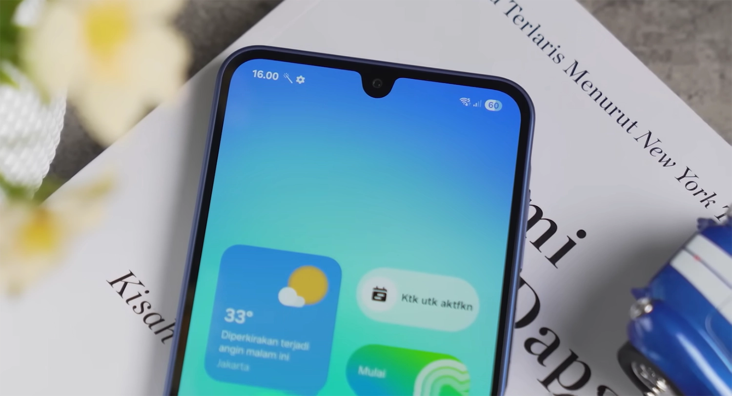 Camera trước Samsung A17 5G